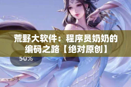 荒野大软件：程序员奶奶的编码之路【绝对原创】