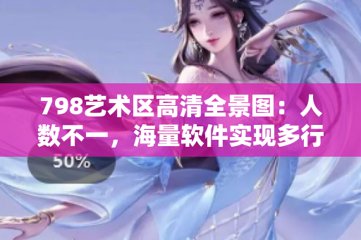 798艺术区高清全景图：人数不一，海量软件实现多行业功能