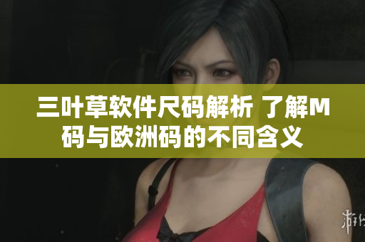 三叶草软件尺码解析 了解M码与欧洲码的不同含义