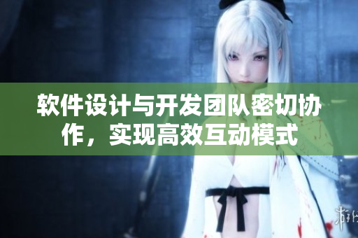 软件设计与开发团队密切协作，实现高效互动模式