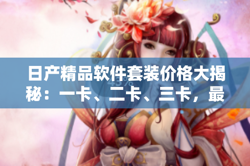 日产精品软件套装价格大揭秘：一卡、二卡、三卡，最具性价比方案揭秘