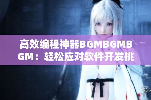 高效编程神器BGMBGMBGM：轻松应对软件开发挑战