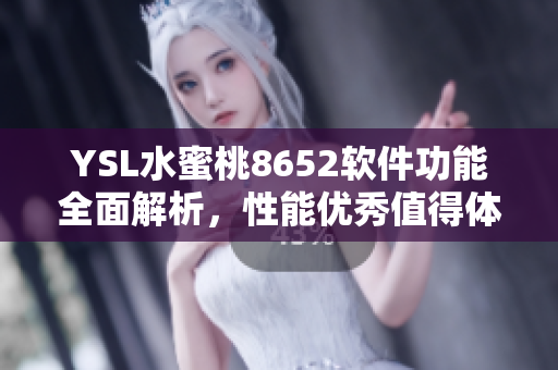 YSL水蜜桃8652软件功能全面解析，性能优秀值得体验