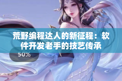 荒野编程达人的新征程：软件开发老手的技艺传承