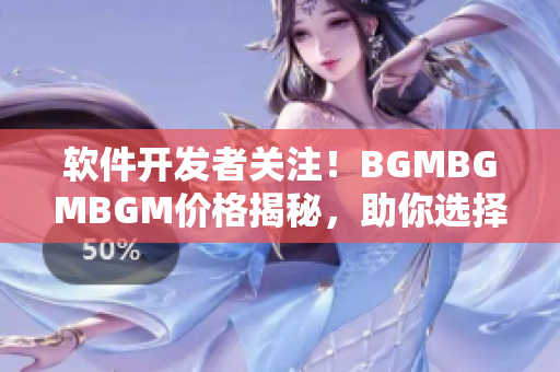 软件开发者关注！BGMBGMBGM价格揭秘，助你选择最佳软件开发工具