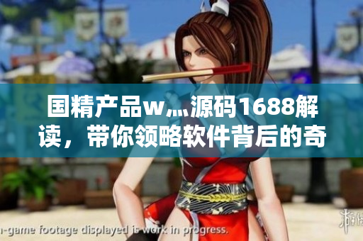 国精产品w灬源码1688解读，带你领略软件背后的奇妙世界