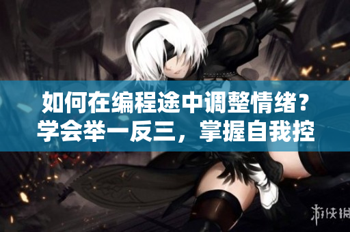 如何在编程途中调整情绪？学会举一反三，掌握自我控制技巧