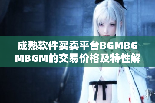 成熟软件买卖平台BGMBGMBGM的交易价格及特性解析