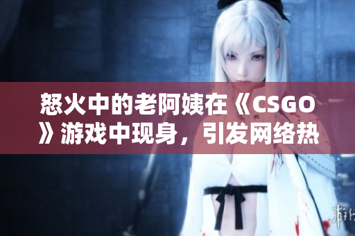 怒火中的老阿姨在《CSGO》游戏中现身，引发网络热议