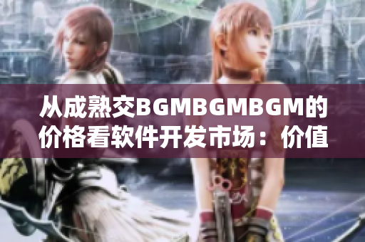 从成熟交BGMBGMBGM的价格看软件开发市场：价值准则再度审视