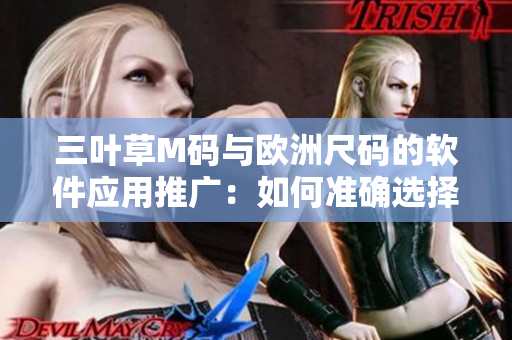 三叶草M码与欧洲尺码的软件应用推广：如何准确选择软件大小？