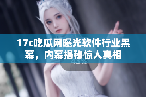 17c吃瓜网曝光软件行业黑幕，内幕揭秘惊人真相