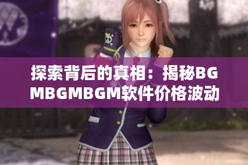 探索背后的真相：揭秘BGMBGMBGM软件价格波动的背后秘密