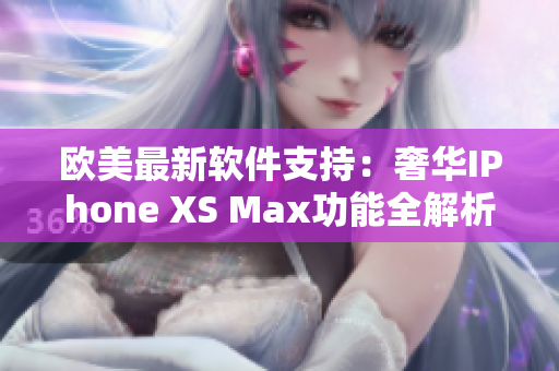 欧美最新软件支持：奢华IPhone XS Max功能全解析