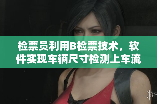 检票员利用B检票技术，软件实现车辆尺寸检测上车流程