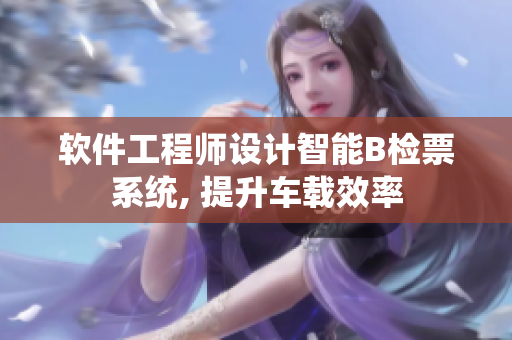 软件工程师设计智能B检票系统, 提升车载效率