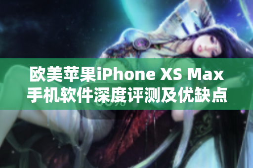 欧美苹果iPhone XS Max手机软件深度评测及优缺点分析