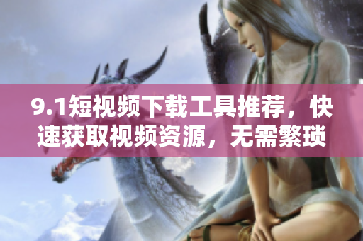 9.1短视频下载工具推荐，快速获取视频资源，无需繁琐操作