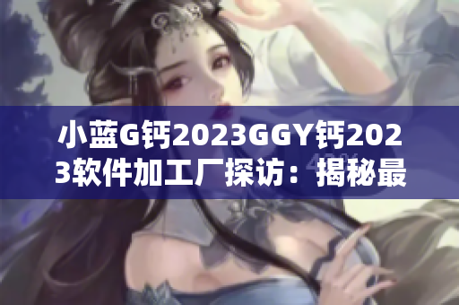 小蓝G钙2023GGY钙2023软件加工厂探访：揭秘最新科技制造秘密