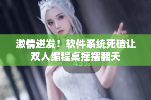 激情迸发！软件系统死磕让双人编程桌摇摆翻天