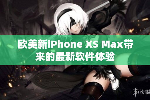 欧美新iPhone XS Max带来的最新软件体验