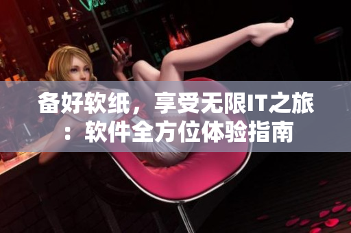 备好软纸，享受无限IT之旅：软件全方位体验指南