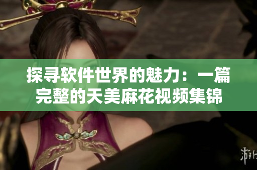 探寻软件世界的魅力：一篇完整的天美麻花视频集锦