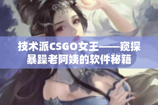 技术派CSGO女王——窥探暴躁老阿姨的软件秘籍