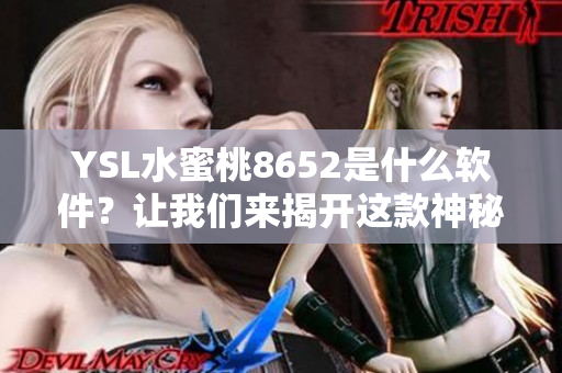 YSL水蜜桃8652是什么软件？让我们来揭开这款神秘软件的面纱