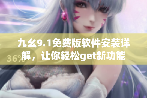 九幺9.1免费版软件安装详解，让你轻松get新功能
