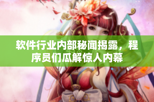 软件行业内部秘闻揭露，程序员们瓜解惊人内幕