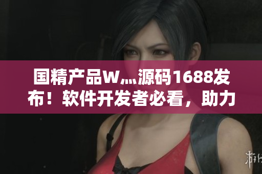 国精产品W灬源码1688发布！软件开发者必看，助力软件开发进步