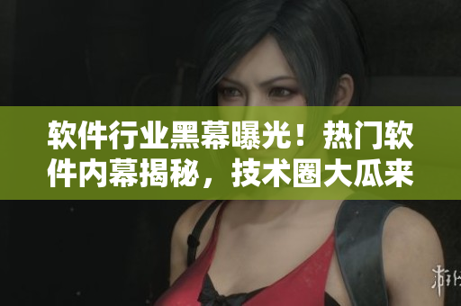 软件行业黑幕曝光！热门软件内幕揭秘，技术圈大瓜来袭