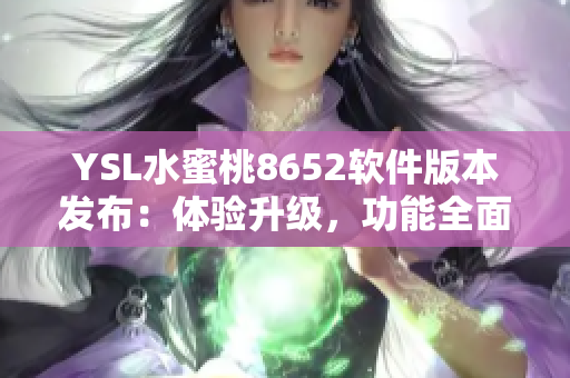 YSL水蜜桃8652软件版本发布：体验升级，功能全面优化
