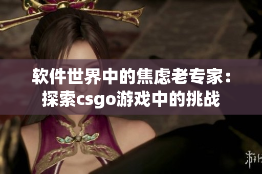 软件世界中的焦虑老专家：探索csgo游戏中的挑战