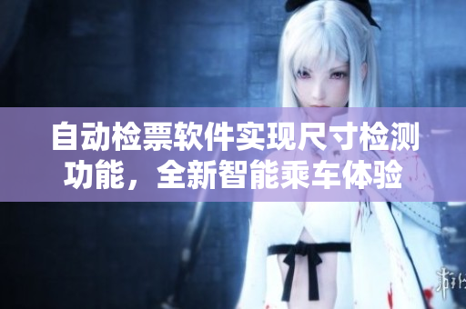 自动检票软件实现尺寸检测功能，全新智能乘车体验