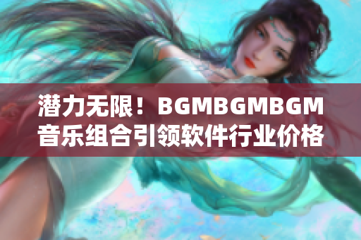 潜力无限！BGMBGMBGM音乐组合引领软件行业价格革命