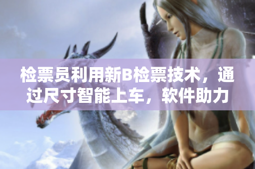 检票员利用新B检票技术，通过尺寸智能上车，软件助力智慧乘车