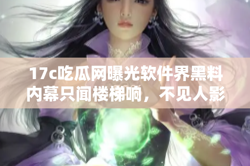 17c吃瓜网曝光软件界黑料内幕只闻楼梯响，不见人影
