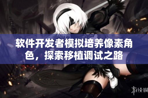软件开发者模拟培养像素角色，探索移植调试之路