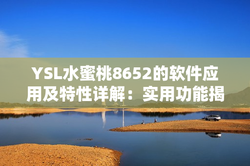 YSL水蜜桃8652的软件应用及特性详解：实用功能揭秘，操作手册一览