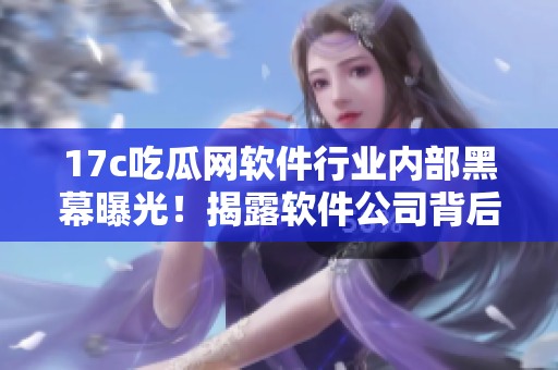 17c吃瓜网软件行业内部黑幕曝光！揭露软件公司背后不为人知的内幕