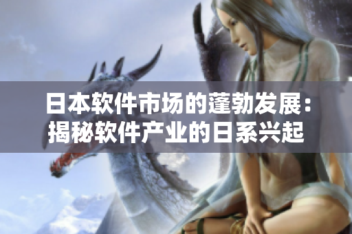 日本软件市场的蓬勃发展：揭秘软件产业的日系兴起