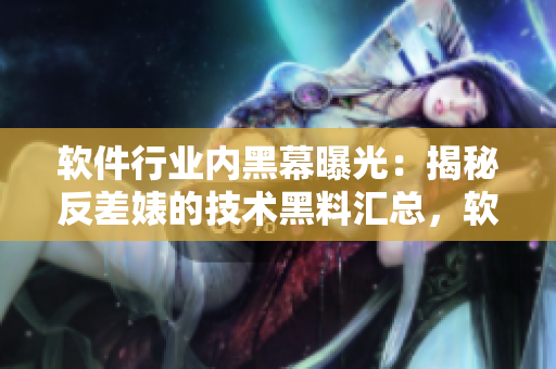 软件行业内黑幕曝光：揭秘反差婊的技术黑料汇总，软件界的万里长征！