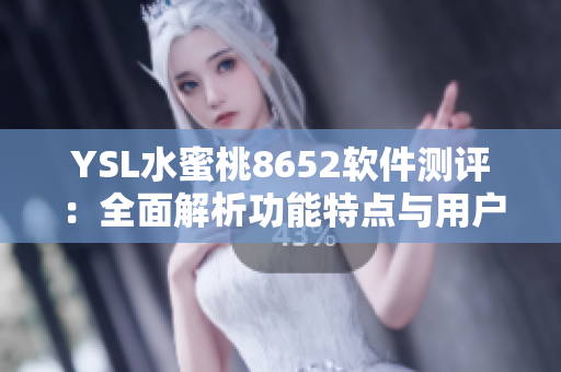 YSL水蜜桃8652软件测评：全面解析功能特点与用户体验