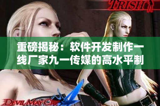 重磅揭秘：软件开发制作一线厂家九一传媒的高水平制作达到行业巅峰