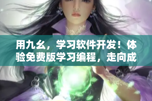 用九幺，学习软件开发！体验免费版学习编程，走向成功之路