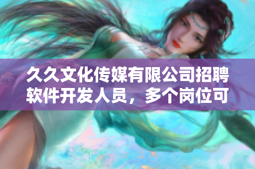 久久文化传媒有限公司招聘软件开发人员，多个岗位可选！
