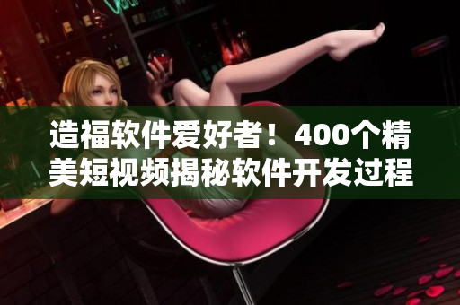 造福软件爱好者！400个精美短视频揭秘软件开发过程与技巧