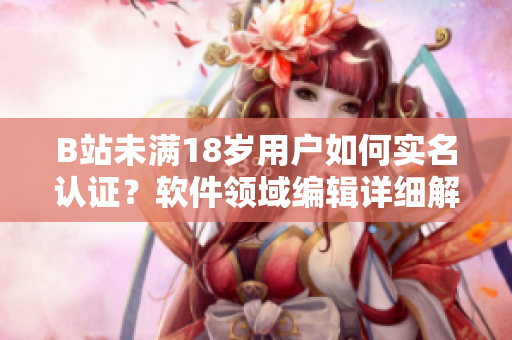 B站未满18岁用户如何实名认证？软件领域编辑详细解读！